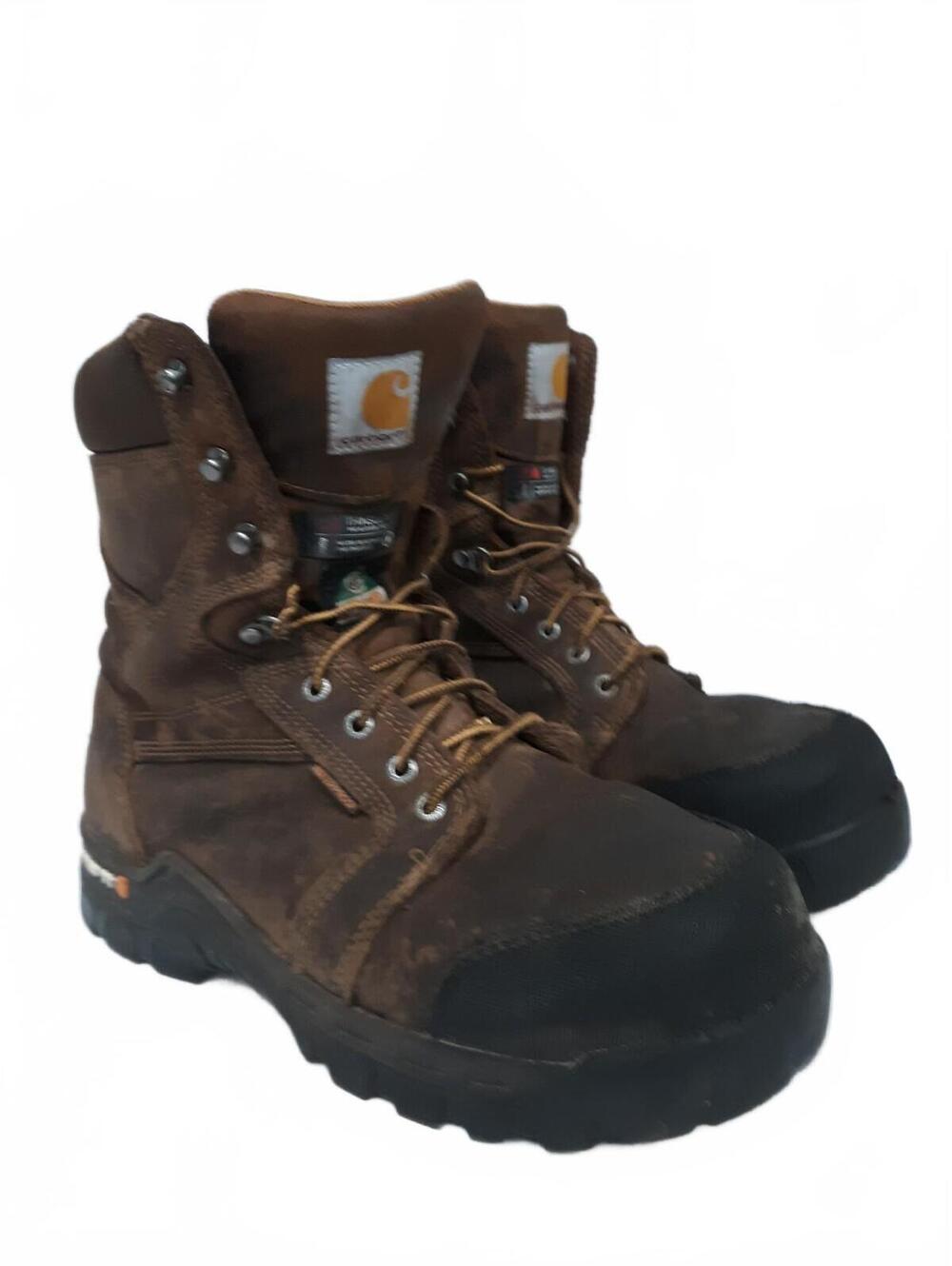 Carhartt CMR8939 Rugged Flex Work Boots Men's Size 10W Composite Toe Waterproof